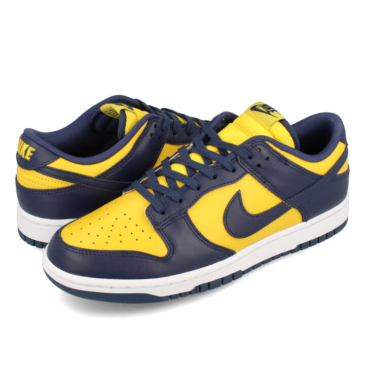 楽天市場 Nike Dunk Low Retro Michigan ナイキ ダンク ロー レトロ Varsity Maize Midnight Navy White Dd1391 700 Select Shop Lowtex