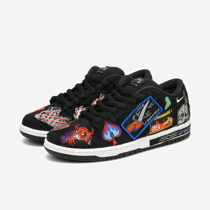 NIKE SB DUNK LOW PRO QS NECKFACE iCL _N [ g v QS lbNtFCX Y Xj[J[ [Jbg BLACK/WHITE ubN zCg DQ4488-001