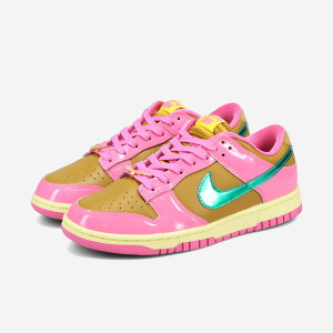 NIKE WMNS DUNK LOW PG QS yPARRIS GOEBELz iCL EBY _N [ PG QS fB[X Xj[J[ [Jbg PLAYFUL PINK/MULTI COLOR/BRONZINE sN FN2721-600