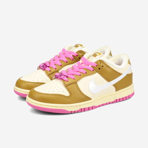 NIKE WMNS DUNK LOW SE yJUST DO ITz iCL EBY _N [ SE fB[X Xj[J[ [Jbg BRONZINE/COCONUT MILK/PLAYFUL PINK uE FD8683-700