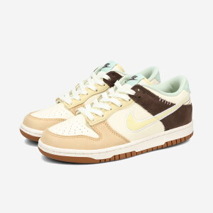 NIKE DUNK LOW GS iCL _N [ GS CO {f fB[X Xj[J[ [Jbg COCONUT MILK/SAIL/SOFT YELLOW/SEAFOAM x[W HQ3474-171