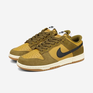 NIKE DUNK LOW RETRO SE iCL _N [ g SE Y Xj[J[ [Jbg OCHRE/BLACK/OLIVE FLAK/COCONUT MILK uE IB6399-300