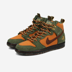 NIKE SB x PASS-PORT DUNK HIGH PRO QS 【WORK BOOT】 ナイキ SB パスポート ダンク ハイ プロ QS CARBON GREEN/CIDER/WHEAT GOLD do6119-300