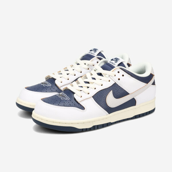 NIKE SB DUNK LOW PRO QS 【HUF】【NEW YORK CITY】 ナイキ SB ダンク ロー プロ QS ハフ メンズ スニーカー ローカット WHITE/NAVY ホワイト ネイビー FD8775-100