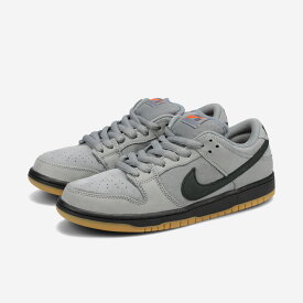 NIKE SB DUNK LOW PRO ISO ナイキ SB ダンク ロー プロ ISO メンズ スニーカー ローカット COOL GREY/BLACK/DARK GREY/GUM LIGHT BROWN/SAFETY ORANGE グレー FJ1674-002