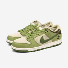 NIKE SB DUNK LOW PRO QS × YUTO HORIGOME ナイキ SB ダンク ロー プロ QS × 堀米雄斗 メンズ スニーカー ローカット ASPARAGUS/LEGION GREEN/LIGHT KHAKI/DARK LODEN/SESAME/BURNT SIENNA グリーン HF8022-300