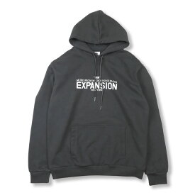 【プライスダウン】 15時迄のご注文で即日発送可 EXPANSION 20TH EXP KANSHYA HOODIE エクスパンション 20TH EXP カンシャ フーディ メンズ レディース パーカー CHARCOAL チャコール exp-2230h-blk