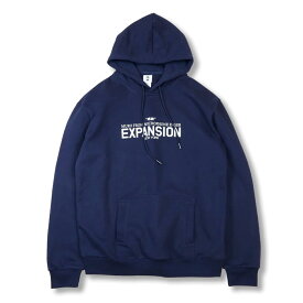 【プライスダウン】 15時迄のご注文で即日発送可 EXPANSION 20TH EXP KANSHYA HOODIE エクスパンション 20TH EXP カンシャ フーディ メンズ レディース パーカー NAVY ネイビー 紺 exp-2230h-nav