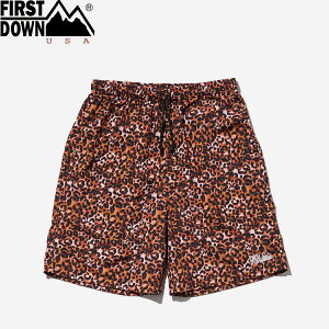yvCX_Ez FIRST DOWN COZY SHORTS TASLAN NYLON t@[Xg_E RW[ V[c ^X iC Y fB[X {gX n[tpc LEOPARD }`J[ F821010-99yǐՉ\[