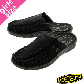 15時迄のご注文で即日発送可 KEEN WOMEN UNEEK II SLIDE 【レディース】 キーン ウィメンズ ユニーク 2 スライド BLACK/BLACK 1022399