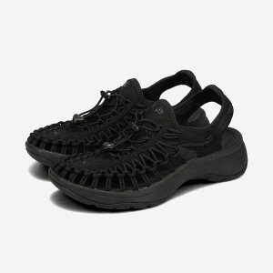 KEEN WOMEN UNEEK ASTORIA �L�[�� ���j�[�N �A�X�g���A ���f�B�[�X ���[�J�b�g BLACK/BLACK �u���b�N 1027292