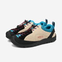 KEEN WOMEN JASPER ROCKS SP キーン ジャスパー レディース ローカット SAFARI/FJORD BLUE ベージュ ブルー 1027428