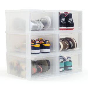 KICKS LAB. SHOE STORAGE BOX 6 BOX �L�b�N�X���{ �V���[�X�g���[�W �{�b�N�X 6BOX�Z�b�g CLEAR