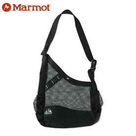 15時迄のご注文で即日発送可 Marmot BODY ALONG MESH BAG マーモット ボディ アロング メッシュ バッグ メンズ レディース ショルダーバッグ BLK ブラック TSSUB412-BLK