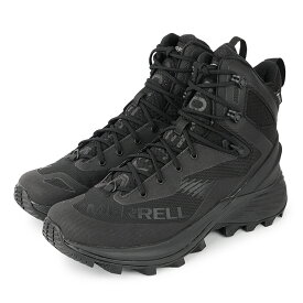 【お買い物マラソンSALE】 15時迄のご注文で即日発送可 MERRELL ROGUE TACTICAL GORE-TEX M メレル ローグ タクティカル ゴアテックス メンズ ハイカット BLACK ブラック J005251