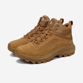 【プライスダウン】 【展開店舗限定モデル】 MERRELL MOAB SPEED 2 TACTICAL MID WATERPROOF メレル モアブ スピード 2 タクティカル ミッド ウォータープルーフ メンズ スニーカー ミッドカット COYOTE ベージュ J007943