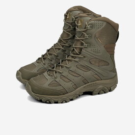 【展開店舗限定モデル】 【プライスダウン】 MERRELL MOAB 3 8” TACTICAL ZIP WP メレル モアブ 3 タクティカル 8インチ ジップ ウォータープルーフ メンズ スニーカー ハイカット DARK OLIVE オリーブ J004109