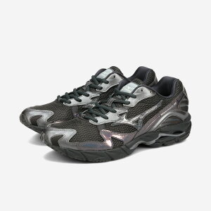 MIZUNO WAVE RIDER 10 ミズノ ウエーブ ライダー 10 メンズ レディース スニーカー ローカット BLACK/BLACK/METALLIC GRAY ブラック D1GA243108