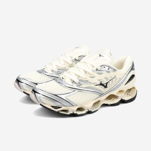 MIZUNO WAVE PROPHECY LS ~Ym EF[u vtFV[ LS Y Xj[J[ [Jbg PRISTINE/BLACK/SILVER zCg D1GA251101