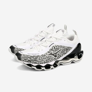 MIZUNO WAVE PROPHECY 13.2 �~�Y�m �E�G�[�u �v���t�F�V�[ 13.2 �����Y �X�j�[�J�[ ���[�J�b�g WHITE/BLACK �z���C�g D1GA261304