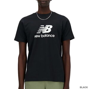 �y20%OFF�z NEW BALANCE STACKED LOGO SHORT SLEEVE T-SHIRT �j���[�o�����X �X�^���_�[�h ���S �V���[�g�X���[�uT�V���c �����Y ���f�B�[�X ����T�V���c MT41502�y�ǐՉ\���[���ցE�����w��s�z