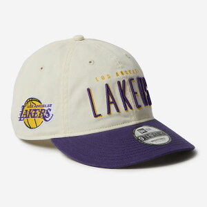 NEW ERA 9THIRTY LS LEAGUE BUCKLE LOS ANGELES LAKERS j[G 9THIRTY LS [O obN T[XECJ[Y Y fB[X Lbv Xq CREAM/PURPLE x[W 14667919