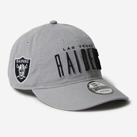 NEW ERA 9THIRTY LS LEAGUE BUCKLE LAS VEGAS RAIDERS ニューエラ 9THIRTY LS リーグ バックル ラスベガス・レイダース メンズ レディース キャップ 帽子 GRAY グレー 14667921