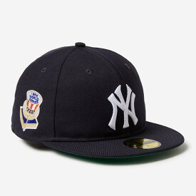 NEW ERA 59FIFTY SB MLB WORLD SERIES NEW YORK YANKEES ニューエラ 59FIFTY SB MLB ワールドシリーズ ニューヨーク・ヤンキース メンズ レディース キャップ 帽子 NAVY ネイビー 14668140