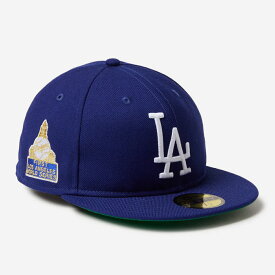 NEW ERA 59FIFTY SB MLB WORLD SERIES LOS ANGELES DODGERS ニューエラ 59FIFTY SB MLB ワールドシリーズ ロサンゼルス・ドジャース メンズ レディース キャップ 帽子 DARK ROYAL ブルー 14668141