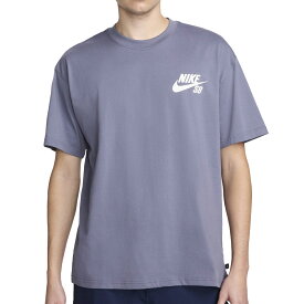 NIKE SB LOGO S/S TEE ナイキ スケートボーディング ロゴ Tシャツ メンズ 半袖Tシャツ LIGHT CARBON パープル DC7817-003【追跡可能メール便・日時指定不可】