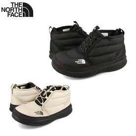 [要エントリーで最大P15倍 4/24(水)20:00～4/27(土)9:59] THE NORTH FACE NUPTSE CHUKKA ザ ノース フェイス ヌプシ チャッカ メンズ ブーツ KK ブラック 黒 NF02273