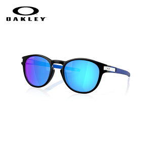 OAKLEY SUNGLASS LATCH �yLOW BRIDGE FIT�z �I�[�N���[ ���b�` �y���[�u���b�W�t�B�b�g�z �����Y ���f�B�[�X �T���O���X MATTE BLACK/PRIZM SAPPHIRE �u���b�N OO9349-5553