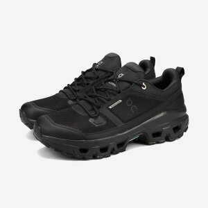 ON CLOUDROCK LOW WP (M) �I�� �N���E�h���b�N ���[ �E�H�[�^�[�v���[�t �����Y �X�j�[�J�[ ���[�J�b�g BLACK/BLACK �u���b�N 3MF10251043