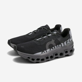 ON CLOUDMONSTER LUMOS (M) オン クラウドモンスター ルモス メンズ スニーカー ローカット BLACK ブラック 62-98394
