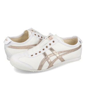 Onitsuka Tiger MEXICO 66 SLIP-ON IjcJ^CK[ LVR 66 Xb| WHITE/ROSE GOLD 1183a962-100