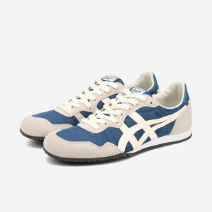 Onitsuka Tiger SERRANO IjcJ^CK[ Z[m Y fB[X [Jbg MAKO BLUE/CREAM uE 1183b400-406