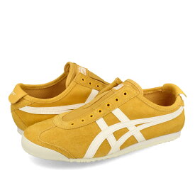 15時迄のご注文で即日発送可 Onitsuka Tiger MEXICO 66 SLIP-ON オニツカタイガー メキシコ 66 スリッポン メンズ レディース スニーカー ローカット GOLDEN GLOW/CREAM ゴールド 1183c157-750