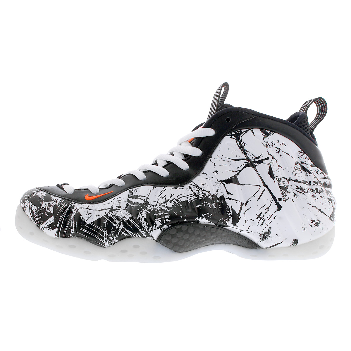 NIKE AIR FOAMPOSITE ONE ナイキ エア フォームポジット ワン BLACK/WHITE/TOTAL ORANGE  【SHATTERED BACKBOARD】 314996-013 | SELECT SHOP LOWTEX