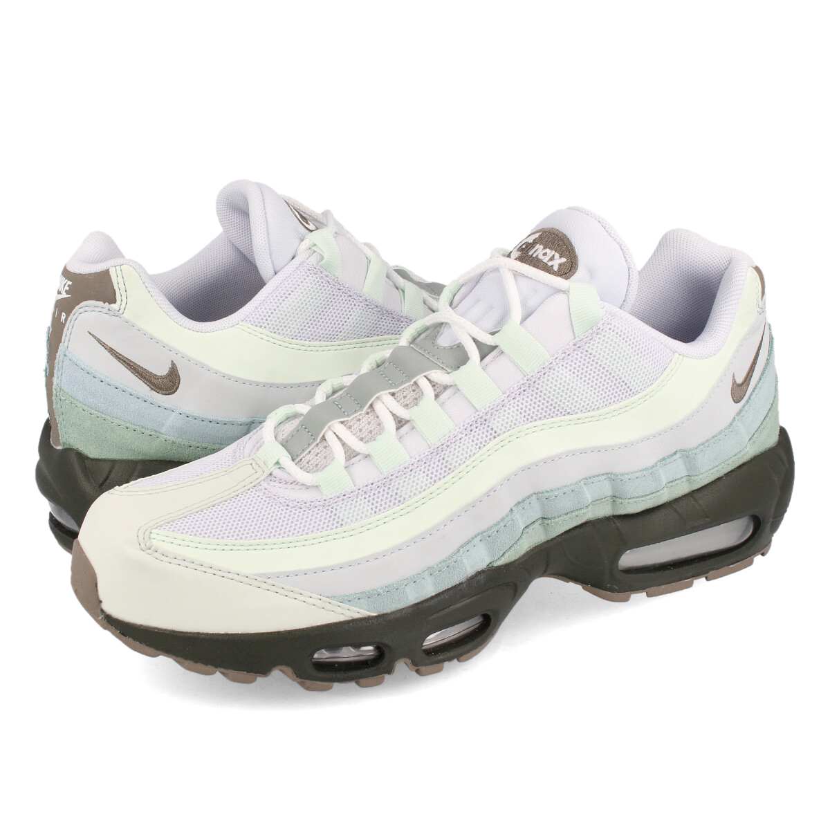 NIKE AIR MAX 95 ナイキ エア マックス 95 APLA SEQUOIA/OLIVE GREY/DUSTY SAGE/OCEAN  CUBE dq9468-355 | SELECT SHOP LOWTEX