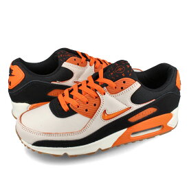 15時迄のご注文で即日発送可 NIKE AIR MAX 90 PREMIUM ナイキ エア マックス 90 プレミアム メンズ ローカット SAIL/SAFETY ORANGE/BLACK ベージュ cj0611-100