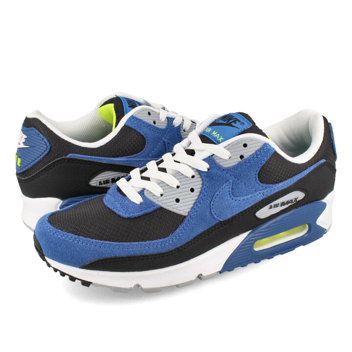 楽天市場 Nike Air Max 90 ナイキ エア マックス 90 Black Atlantic Blue Voltage Yellow White Dm0029 001 Select Shop Lowtex