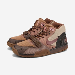 NIKE AIR TRAINER 1 X CACT.US CORP yTRAVIS SCOTTz iCL GA g[i[ 1 X JN^X R[v gBXEXRbg Y ~bhJbg LIGHT CHOCOLATE/RUST PINK uE x[W sN dr7515-200