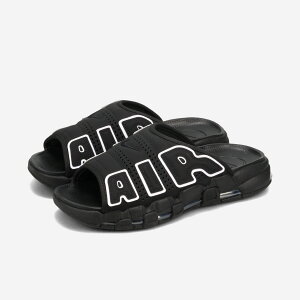 NIKE AIR MORE UPTEMPO SLIDE iCL GA AAbv e| XCh Y T_ BLACK/WHITE ubN dv2132-001