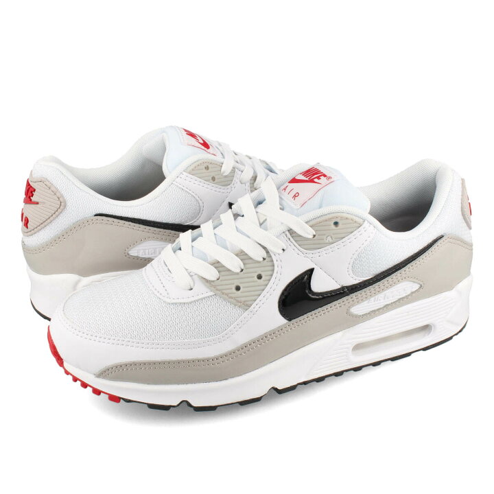楽天市場 Nike Wmns Air Max 90 ナイキ ウィメンズ エア マックス 90 メンズ スニーカー ローカット White Black Lught Iron Ore University Red ホワイト 白 Dx0116 101 Select Shop Lowtex