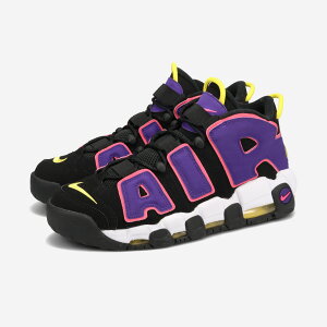 NIKE AIR MORE UPTEMPO '96 yCOURT PURPLEz iCL GA A Abve| '96 yR[g p[vz CO {f Y Xj[J[ nCJbg BLACK/COURT PURPLE/HYPER PINK/MULTI COLOR ubN 