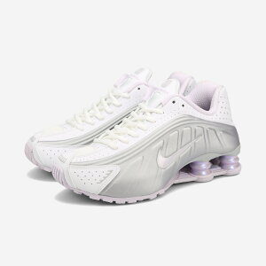 NIKE WMNS SHOX R4 iCL EBY VbNX R4 fB[X Xj[J[ [Jbg WHITE/BARELY GRAPE/MTLC PLATINUM zCg HF5076-100