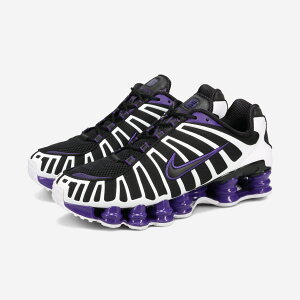 NIKE SHOX TL �i�C�L �V���b�N�X TL �C�O���� ���{���������f�� �����Y �X�j�[�J�[ ���[�J�b�g BLACK/WHITE/COURT PURPLE �u���b�N AV3595-008