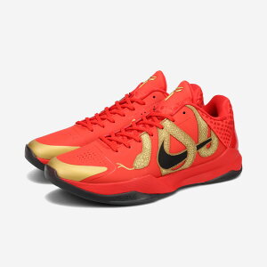 NIKE KOBE 5 PROTRO -YEAR OF THE MAMBA- �i�C�L �R�[�r�[ 5 �v���g�� -�C���[ �I�u �}���o- �C�O���� ���{���������f�� �����Y �X�j�[�J�[ ���[�J�b�g UNIVERSITY RED/BLACK/METALLIC GOLD ���b�h HF5182-600