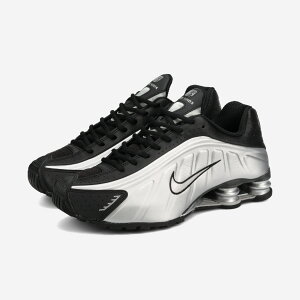 NIKE SHOX R4 �i�C�L �V���b�N�X R4 �����Y �X�j�[�J�[ ���[�J�b�g METALLIC SILVER/BLACK/METALLIC SILVER/METALLIC SILVER �V���o�[ HQ1988-007