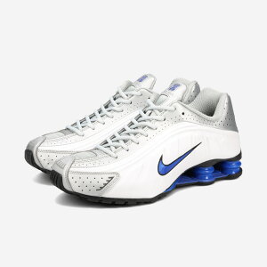 NIKE SHOX R4 iCL VbNX R4 Y Xj[J[ [Jbg WHITE/METALLIC SILVER/RACER BLUE/IRON GREY zCg HQ1988-100
